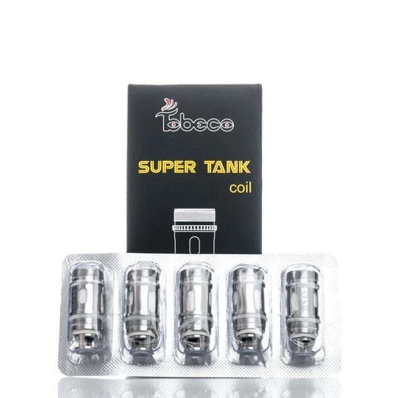 tobeco super tank replacement coils pack of 5 for the super tank and mini super tank 306902