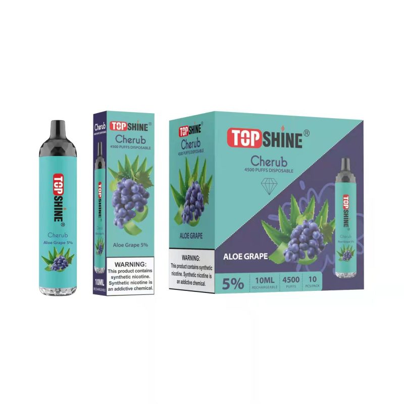 topshine disposable 4500 puffs 10ml 969107