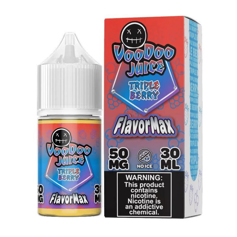 triple berry by voodoo juice flavormax salts series 30ml 578299