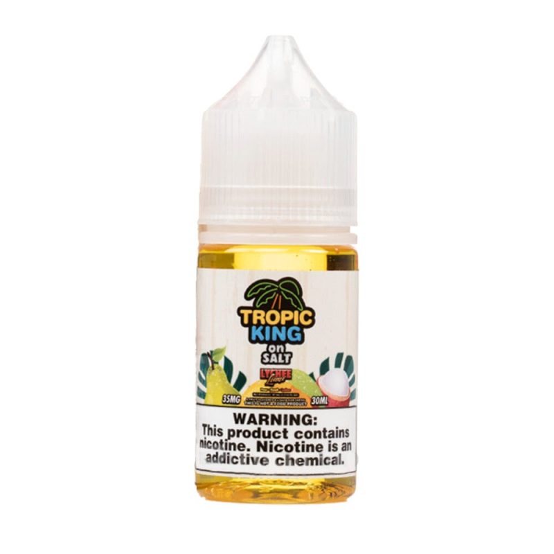 tropic king on salt lychee luau 30ml eliquid 189494