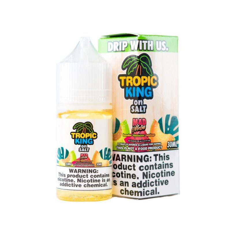 tropic king on salt mad melon 30ml eliquid 177341