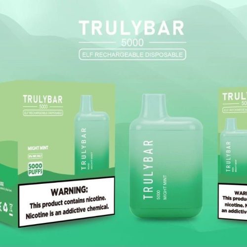 Truly Bar (Elf Edition) 5000 Puffs 13mL might mint with packaging