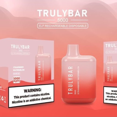 Truly Bar (Elf Edition) 5000 Puffs 13mL strawberry watermelon with packaging