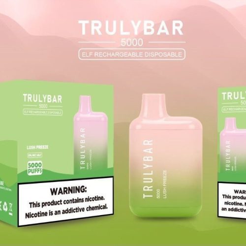 Truly Bar (Elf Edition) 5000 Puffs 13mL lush freeze with packaging