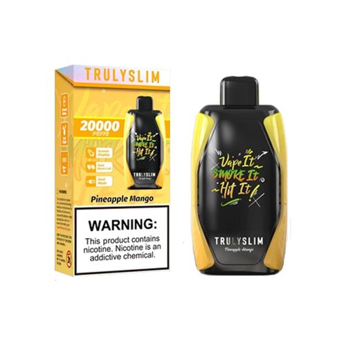 Truly Bar Trulyslim 20K Disposable Pineapple Mango with packaging