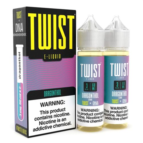 Dragonthol by Twist E-Liquids 120ml with packaging