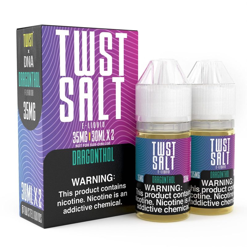 twist salt dragonthol 60ml eliquid 372985