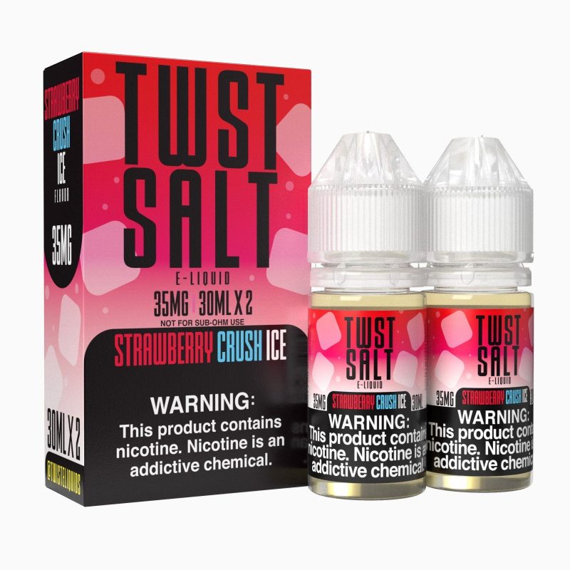 twist salt strawberry crush ice 60ml eliquid 789362