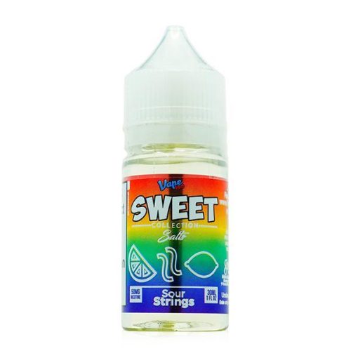 Sour Strings by Vape 100 Sweet Salt E-Liquid 30ml bottle