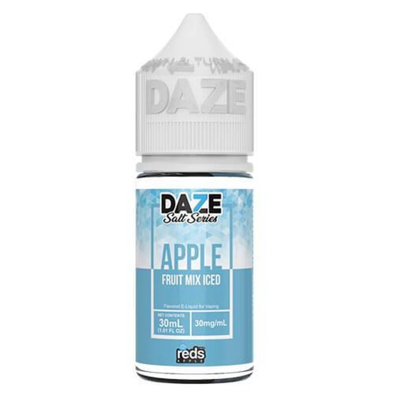 vape 7 daze salt reds fruit mix iced 30ml eliquid 820058