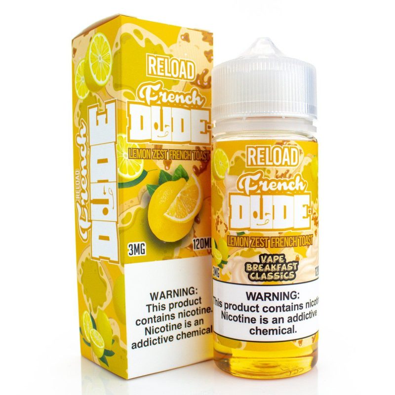 vape breakfast classics french dude reload 120ml eliquid 946804