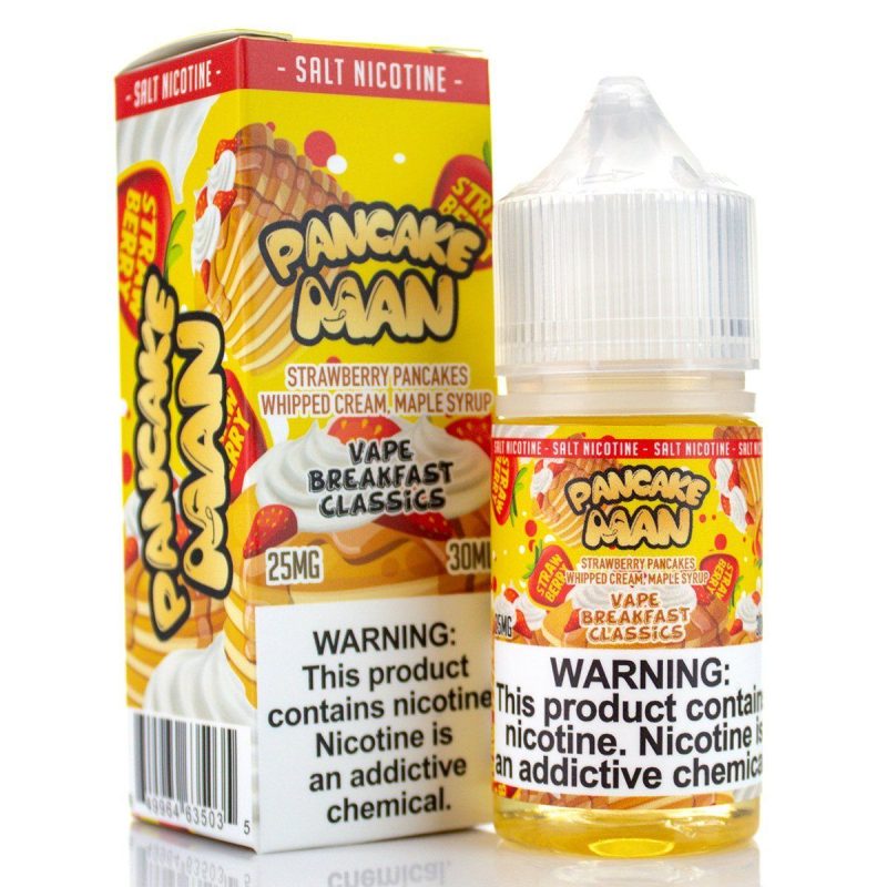 vape breakfast classics salt pancake man 30ml eliquid 917130