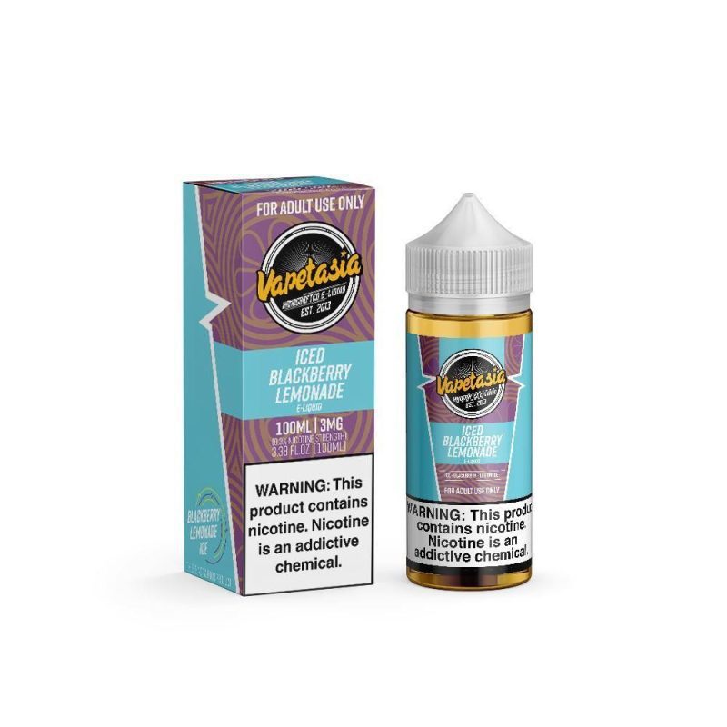 vapetasia iced blackberry lemonade 100ml eliquid 202974