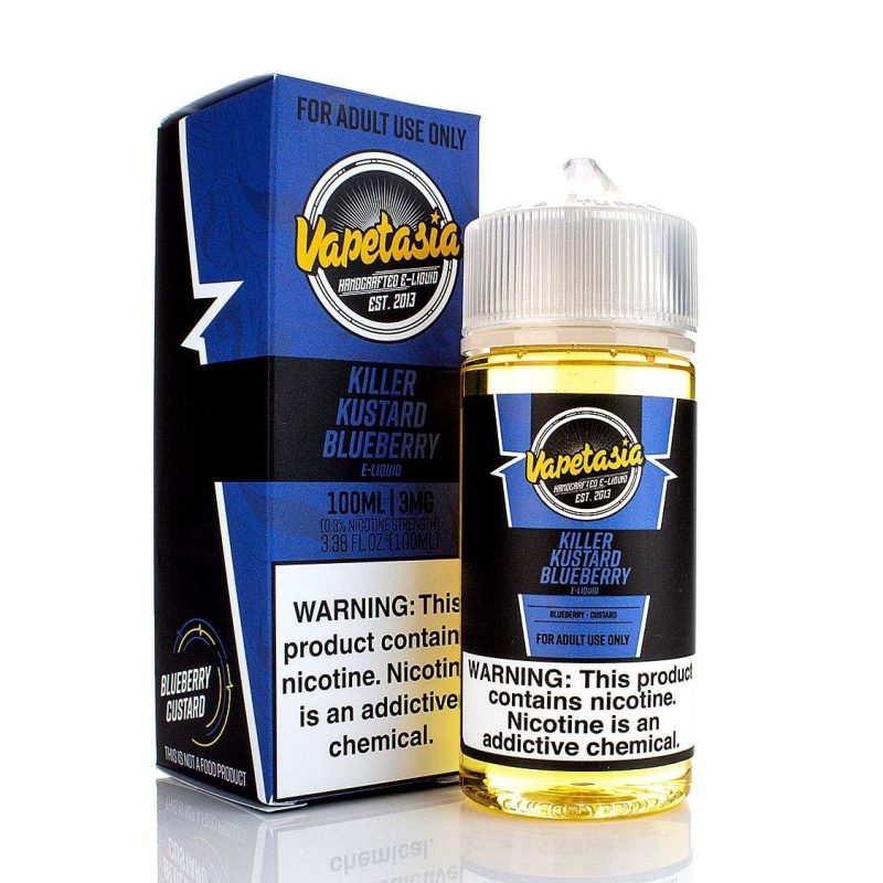 vapetasia killer kustard blueberry 100ml eliquid 333469