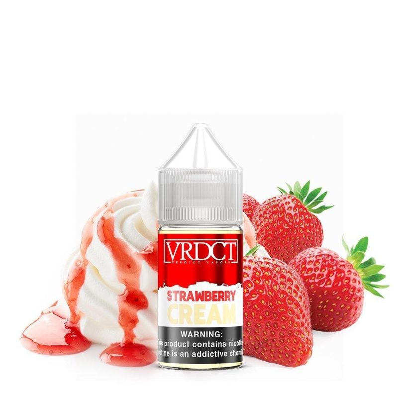 verdict salts strawberry cream 30ml eliquid 251032