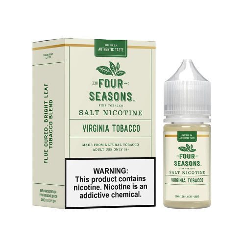 Virginia Tobacco by Four Seasons Salt 30ML with packaging