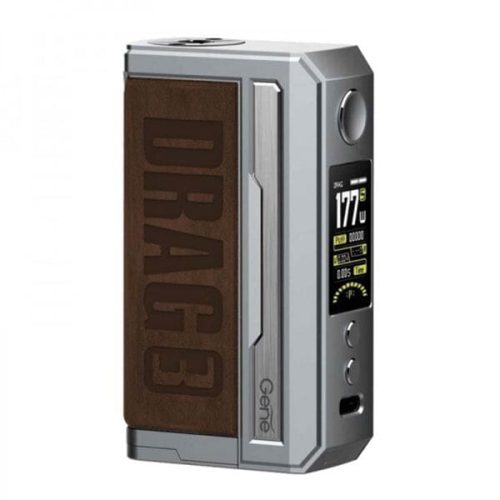 Voopoo Drag 3 TPP-X Mod Silver Coffee Brown