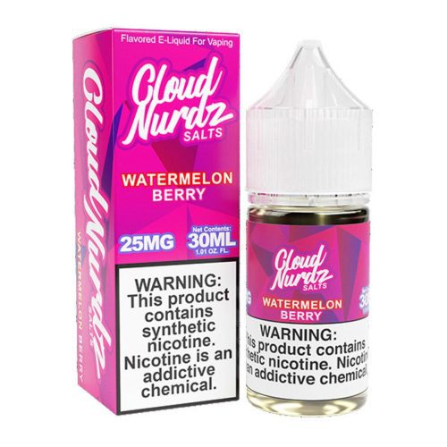 watermelon berry by cloud nurdz tfn salts 30ml 405696