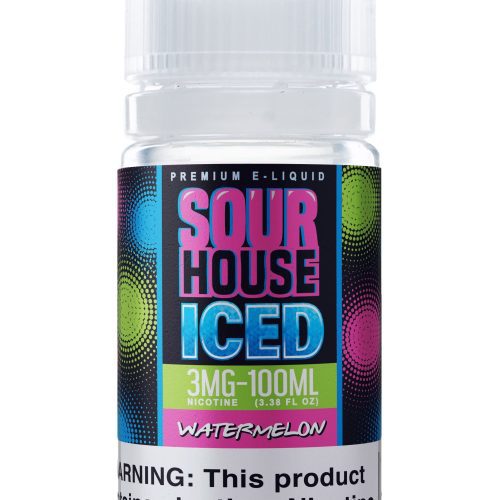 Watermelon by Sour House Iced 100ml bottle