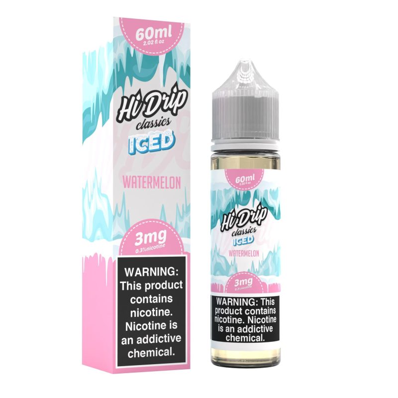 watermelon iced by hi drip classics e liquid 60ml 216554