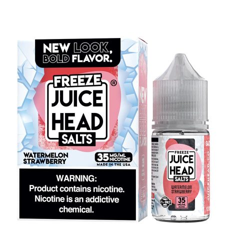 Watermelon Strawberry Freeze Salt | Juice Head | 30mL 35mg with Packaging