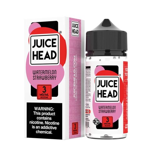 Watermelon Strawberry | Juice Head | 100mL 03mg with Packaging