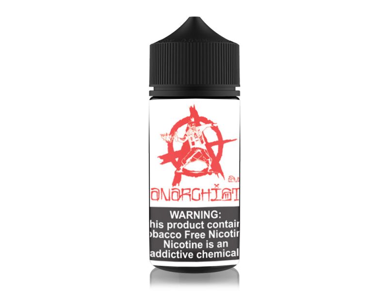 white by anarchist tobacco free nicotine e liquid 100ml 463229