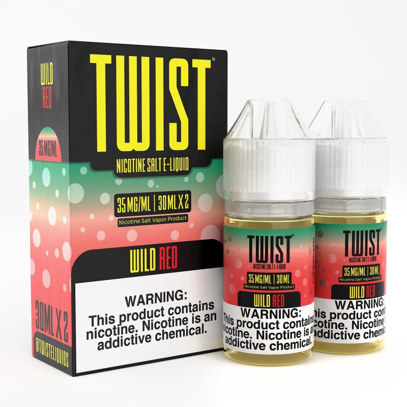 wild red by twist e liquid 60ml 327620