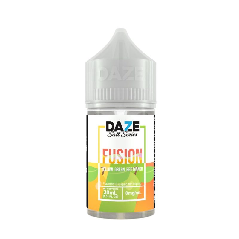 yellow green red mango by 7daze fusion salt 30ml 520089