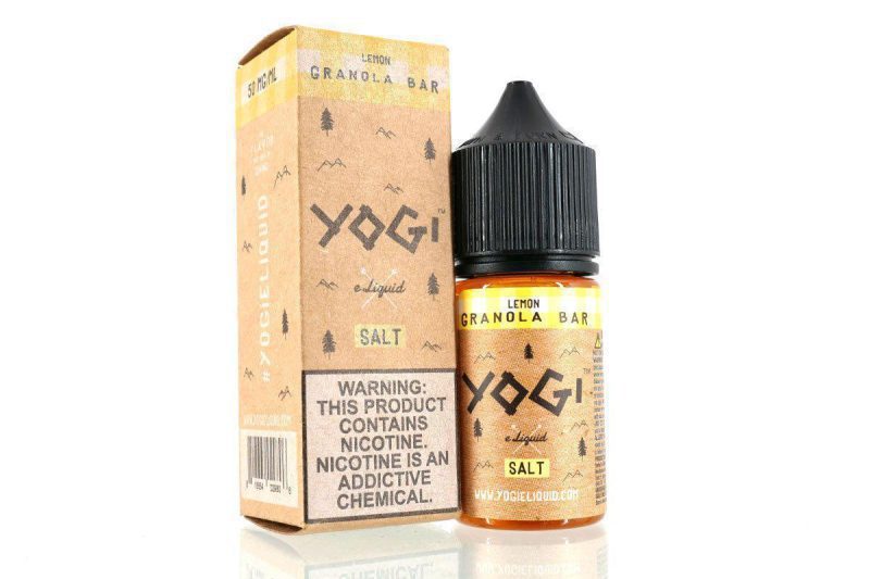 yogi salt lemon granola bar 30ml eliquid 999713