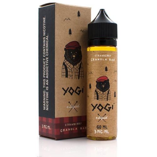 yogi strawberry granola bar 60ml eliquid 912205