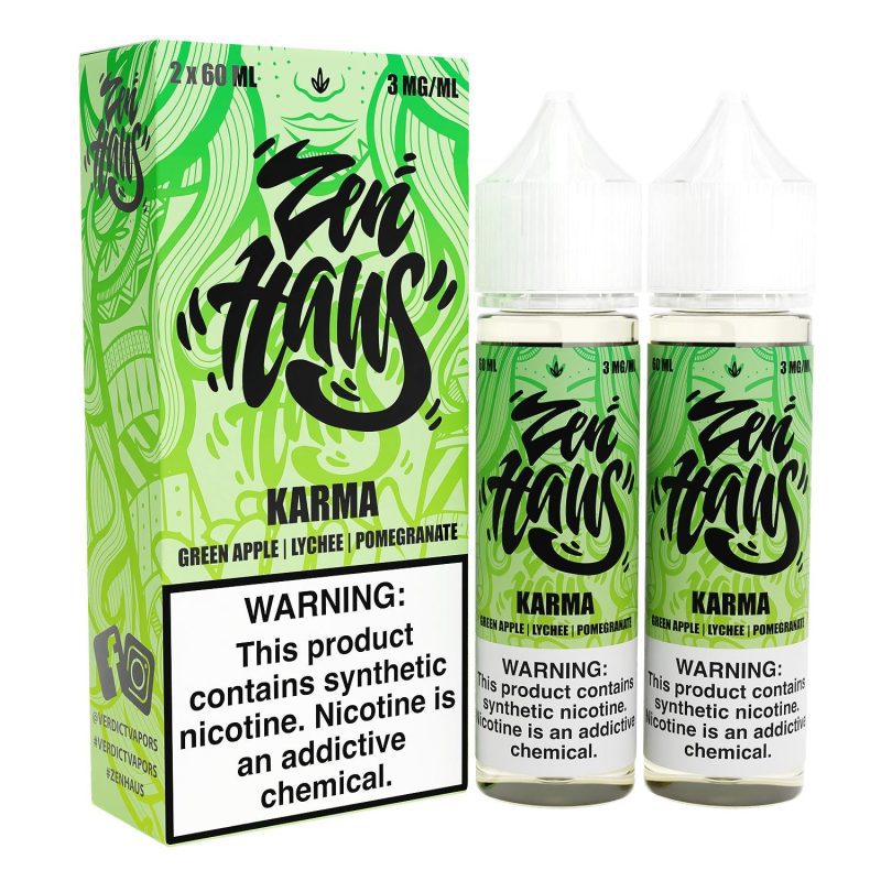 zen haus karma by verdict revamped series 2x60ml 627775