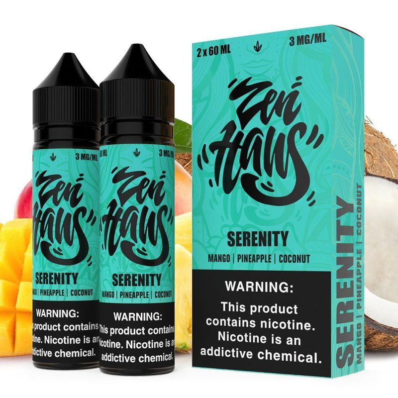 zen haus serenity 2x60ml eliquid 487950