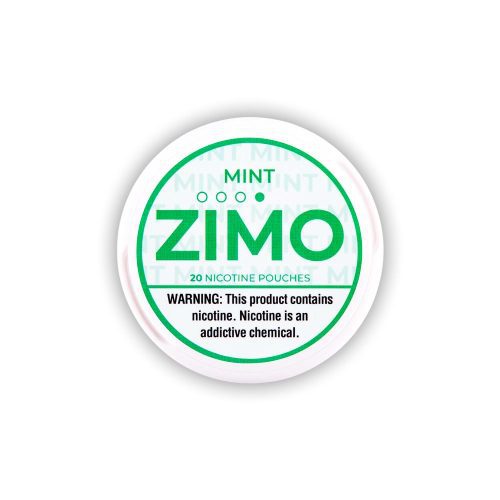 Zimo Nicotine Pouches (20ct Can)(5-Can Pack) Mint 08mg (SAS)