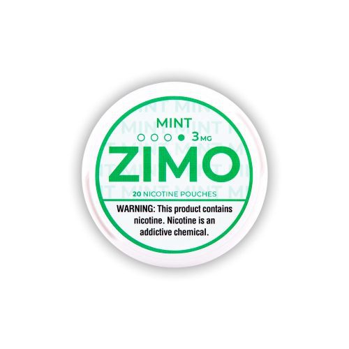 Zimo Nicotine Pouches (20ct Can)(5-Can Pack) Mint 03mg (SAS)