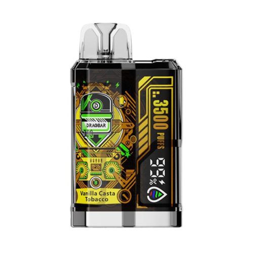 ZOVOO – DRAGBAR B3500 Disposable | 3500 Puffs | 8mL | 50mg vanilla casta tobacco