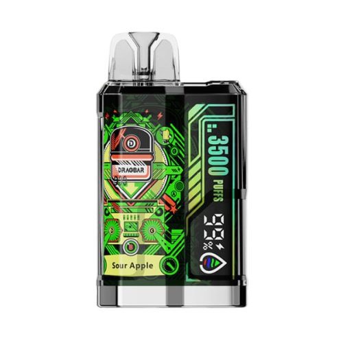 ZOVOO – DRAGBAR B3500 Disposable | 3500 Puffs | 8mL | 50mg sour apple